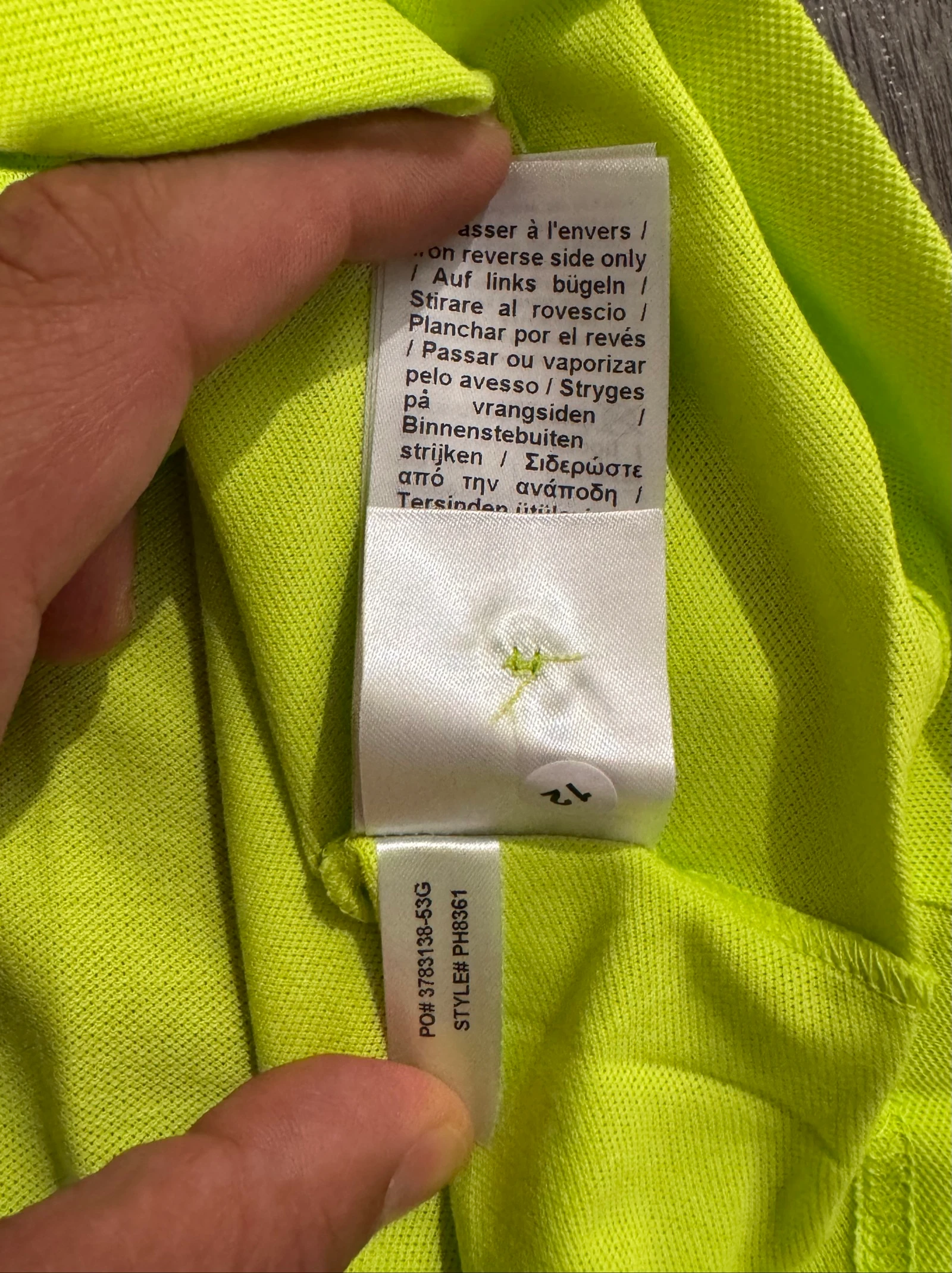 Authentic new Lacoste polo size S – photo 8